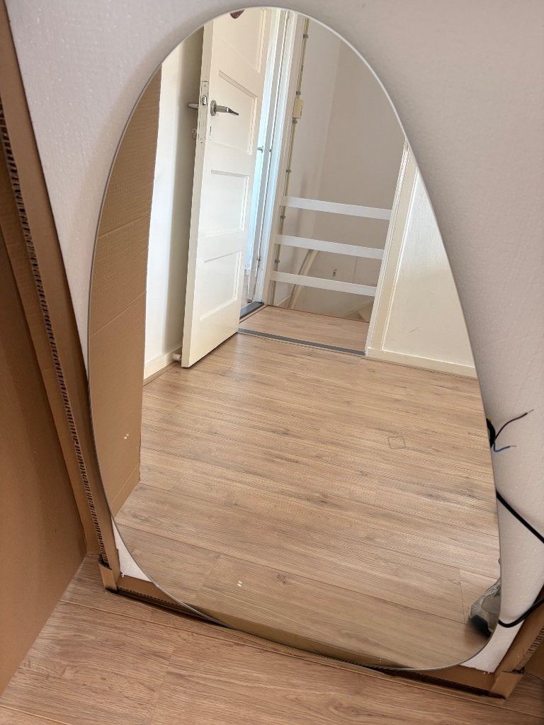 Badkamerspiegel, Ophalen, 100 tot 150 cm, Overige typen, Nieuw
