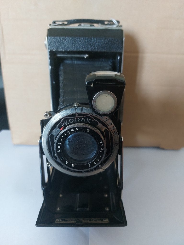 Vintage Kodak Six-16 Model C klapcamera (26), Ophalen of Verzenden, Voor 1940, Fototoestel