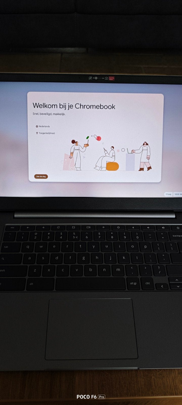 Lenovo Ideapad 3 Chromebook, Ophalen, 4 GB of minder, Zo goed als nieuw, 11 inch