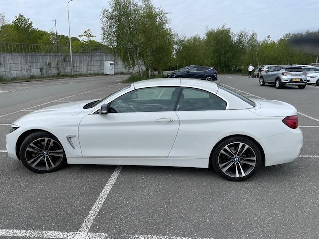 BMW 4-Serie 420i High Executive Edition Cabrio 184 Aut Wit, 1998 cc, Achterwielaandrijving, Cabriolet, 4 stoelen