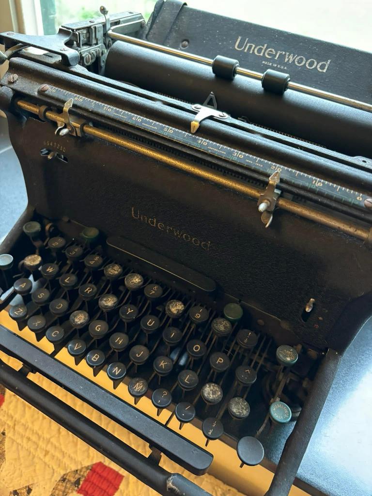 Typemachine Underwood, Diversen, Typemachines, Ophalen, Gebruikt