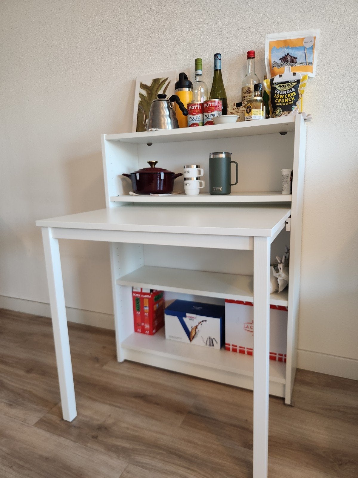IKEA BILLY Bookcase+Bureau, Ophalen