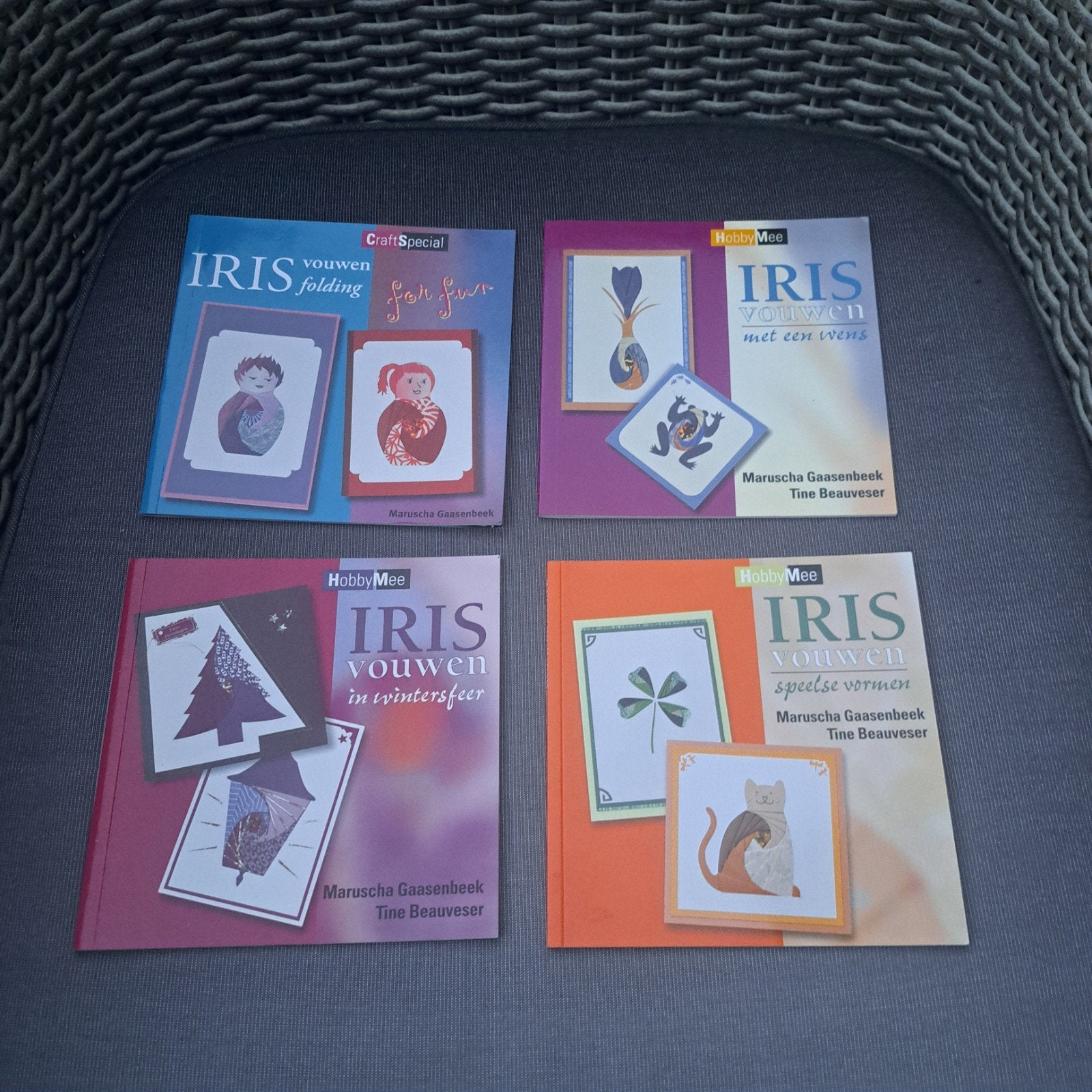 IRIS vouwen boeken - 4-delige set, Ophalen of Verzenden