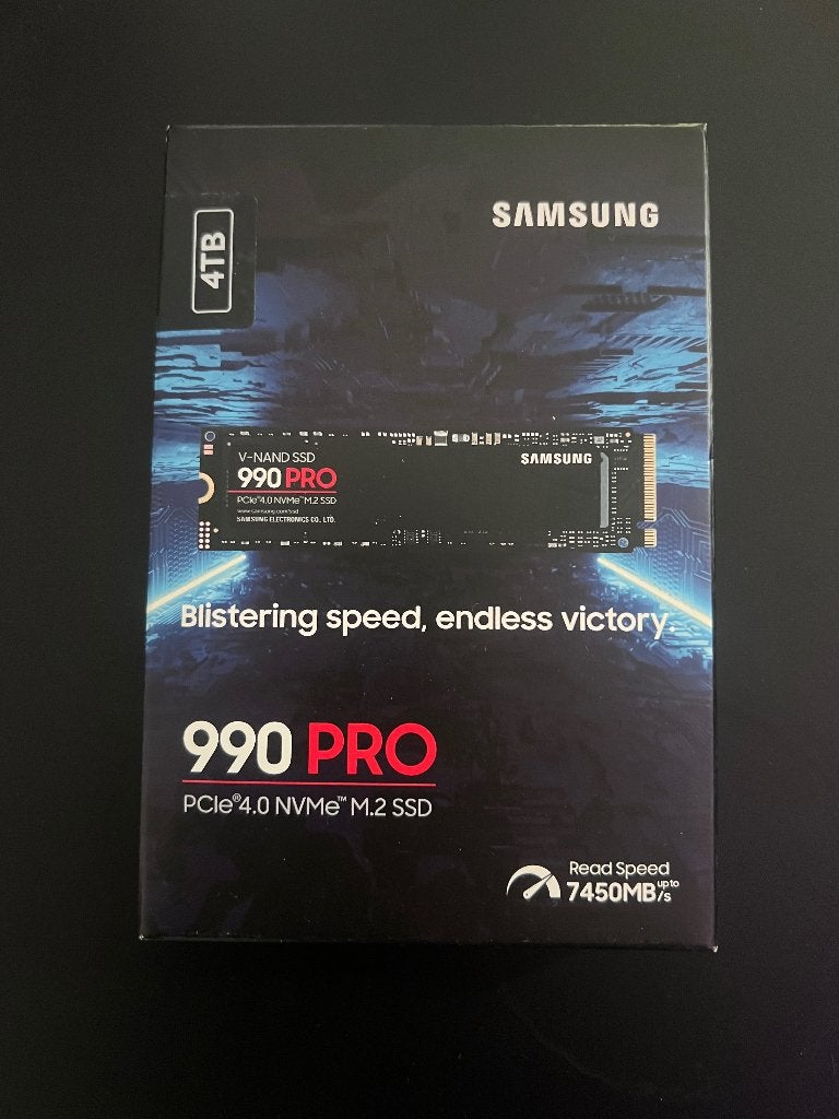 Samsung 990 Pro 4TB NVMe SSD, Computers en Software, Harde schijven, Intern, SSD, Nieuw, Ophalen of Verzenden