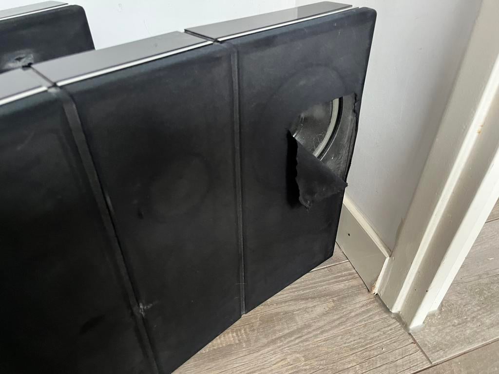 Bang & Olufsen B&O speakers 6521 opknappers, Audio, Tv en Foto, Luidsprekers, Ophalen, Zo goed als nieuw, Front, Rear of Stereo speakers