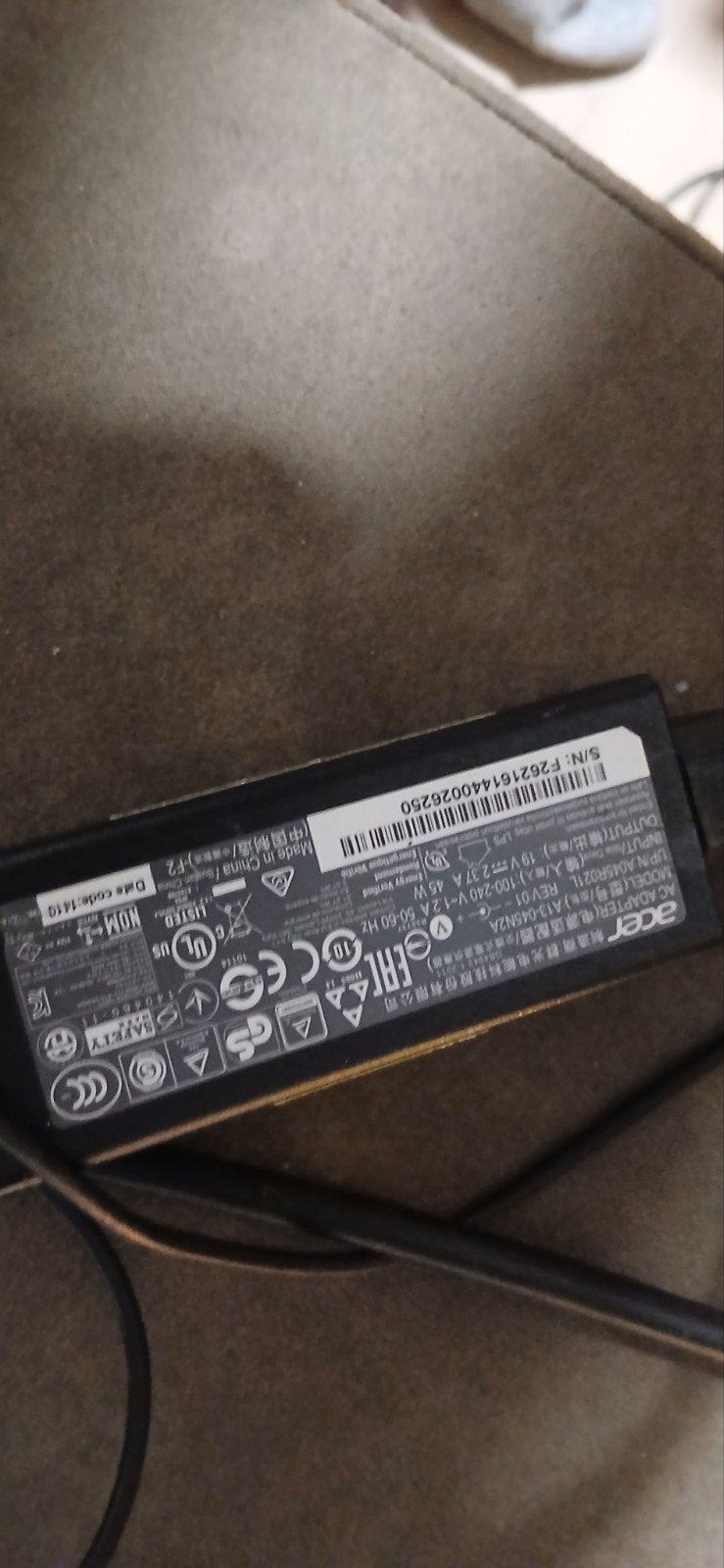 Acer adapter, Computers en Software, Laptop-opladers, Ophalen