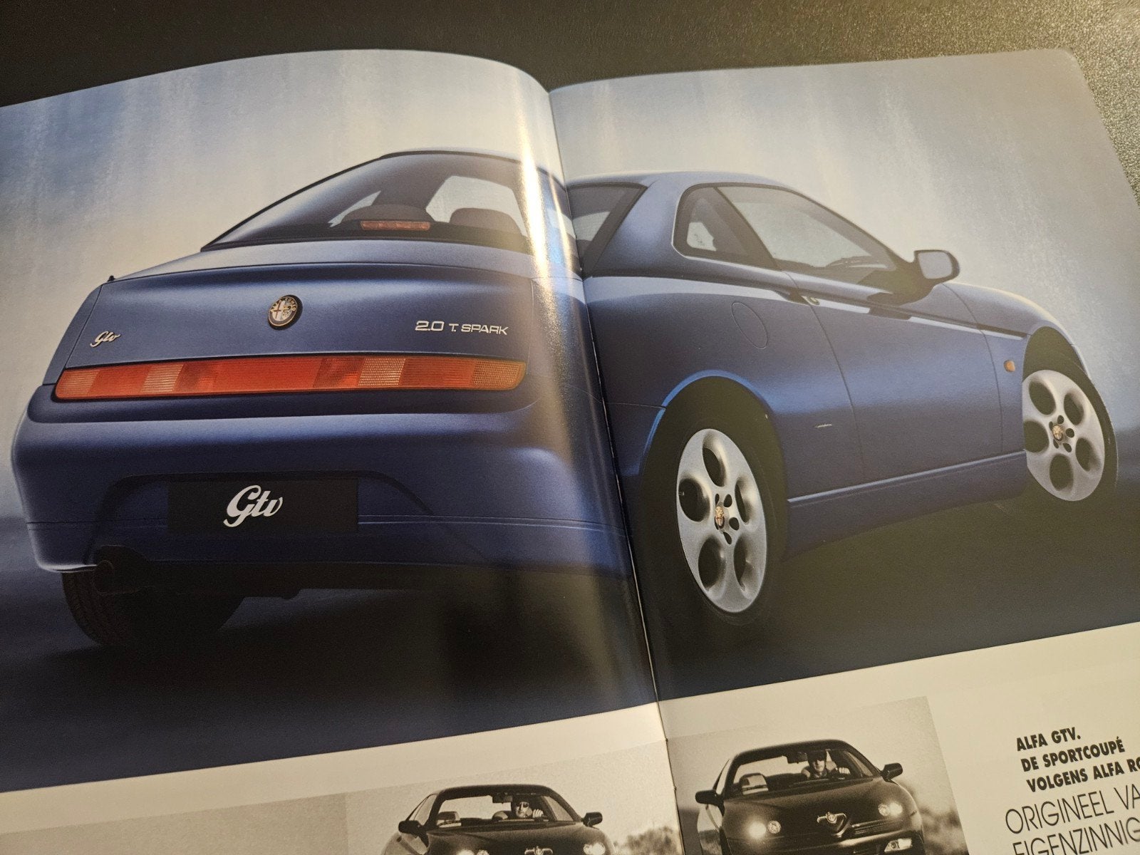 Brochure Alfa Romeo GTV 1999, Ophalen of Verzenden, Zo goed als nieuw, Alfa Romeo