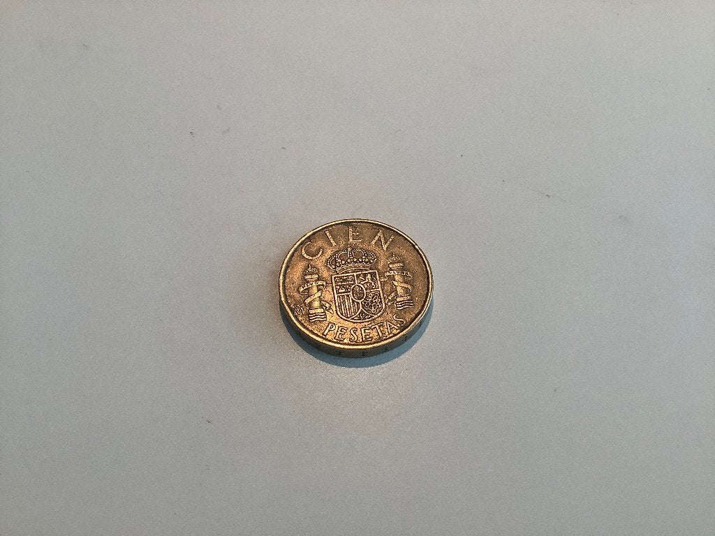 Spaanse 100 pesetas 1982, Ophalen of Verzenden, Overige landen, Losse munt