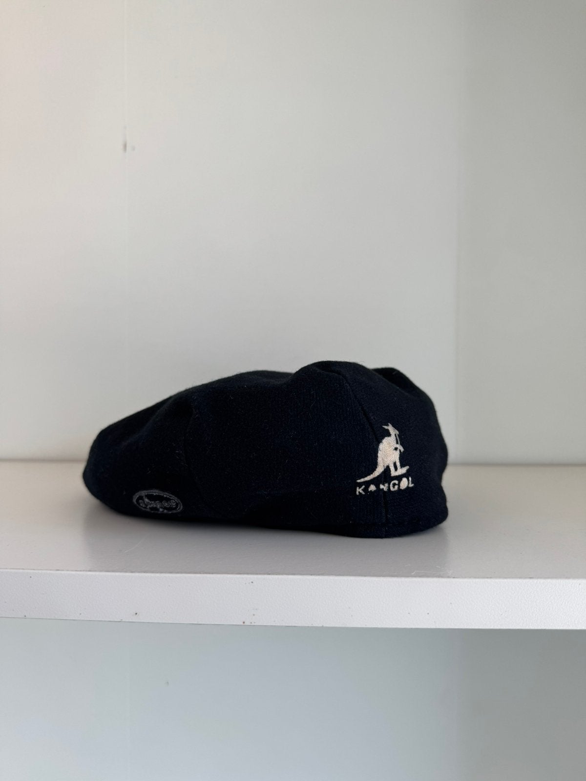 Vintage kangol pet cap kindermaat, Ophalen of Verzenden, Zo goed als nieuw, 55 cm (S, 6⅞ inch) of minder