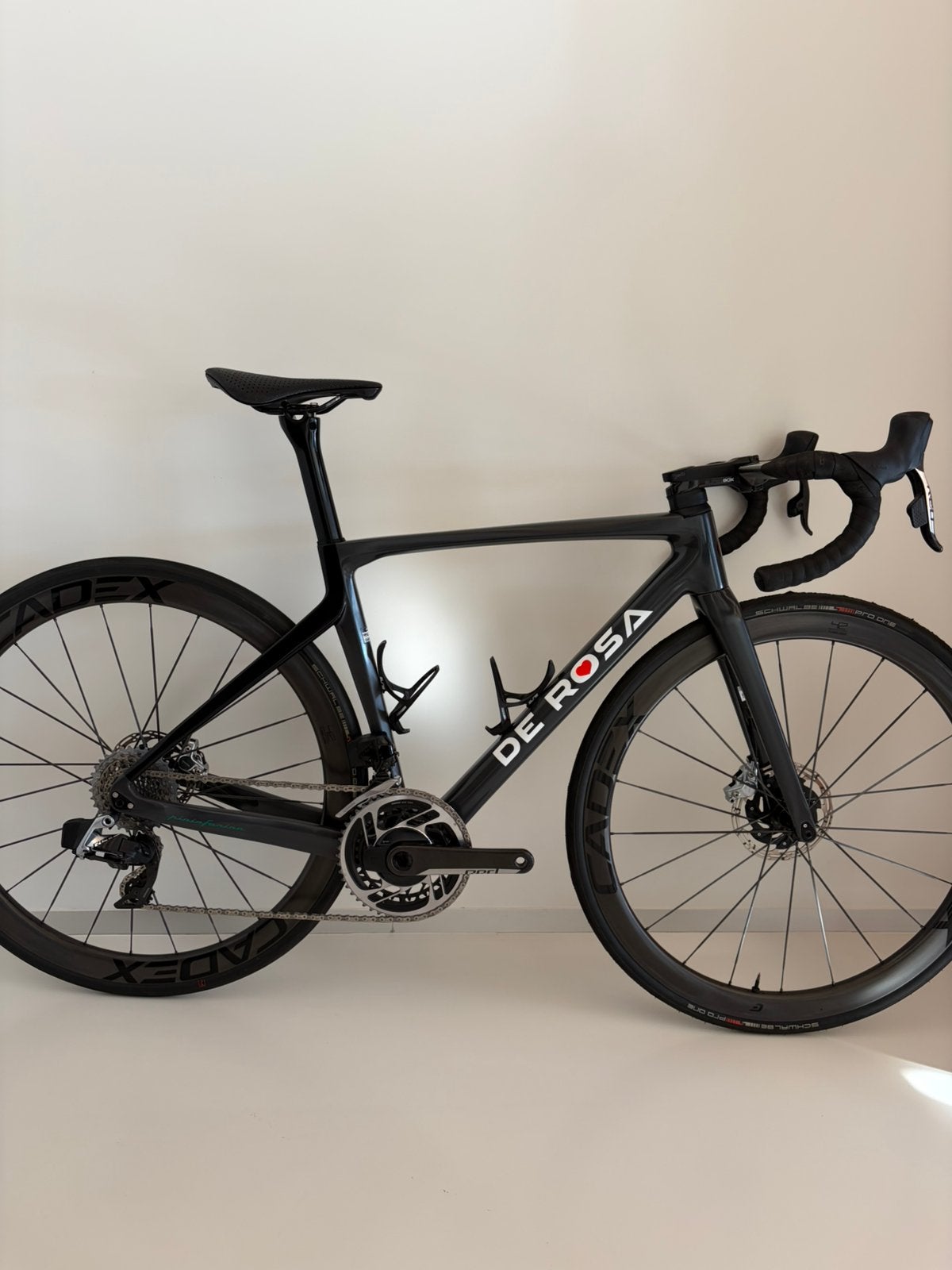 Derosa 70 Pininfarina maat 52, Fietsen en Brommers, Carbon, 49 tot 53 cm, Zo goed als nieuw, Meer dan 20 versnellingen