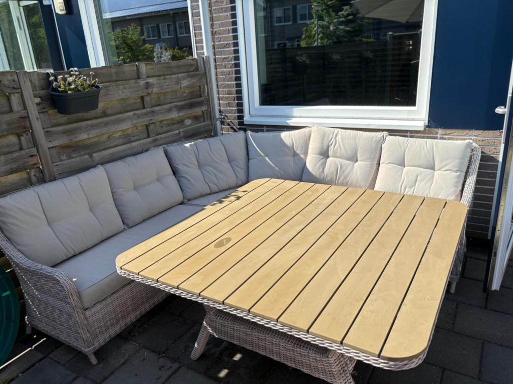 TAFEL garden impressions, Ophalen, Zo goed als nieuw, Aluminium