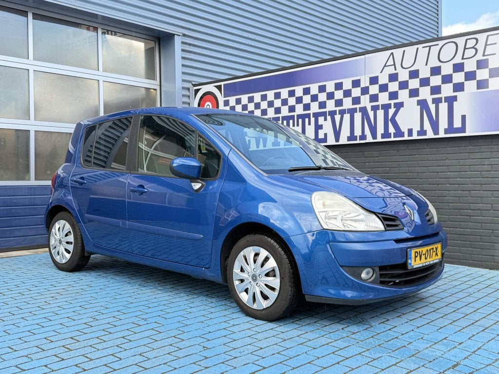 Renault Modus 1.2-16V AIRCO HOGE INSTAP NIEUWE APK, Auto's, Voorwielaandrijving, Stof, Gebruikt, 4 cilinders