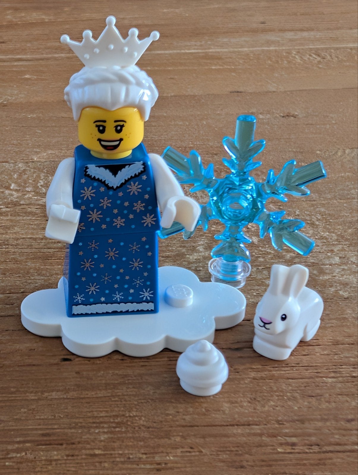 Lego Minifigures kerst/ winter ijs Princes met accessoires, Lego, Nieuw, Ophalen of Verzenden, Minifiguur