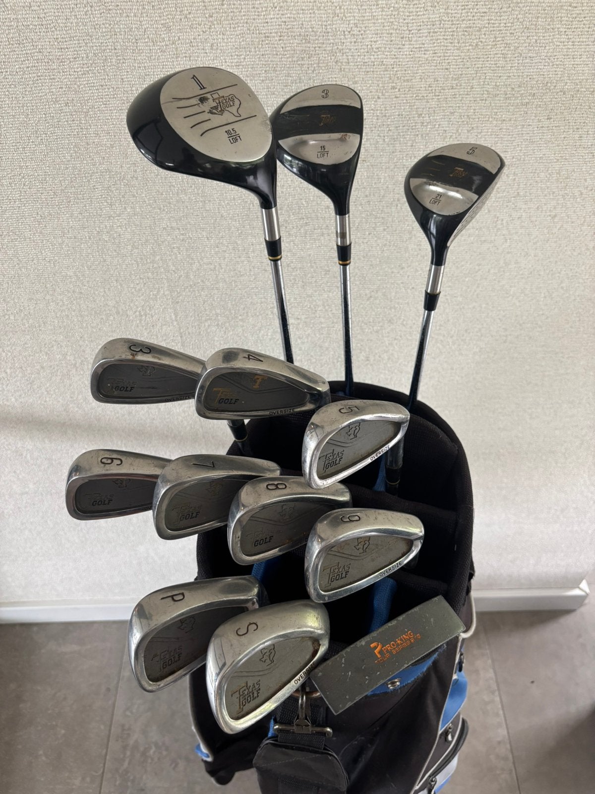 Volledige TexasGolf Heren Golfset, Set, Texasgolf, Ophalen of Verzenden, Zo goed als nieuw