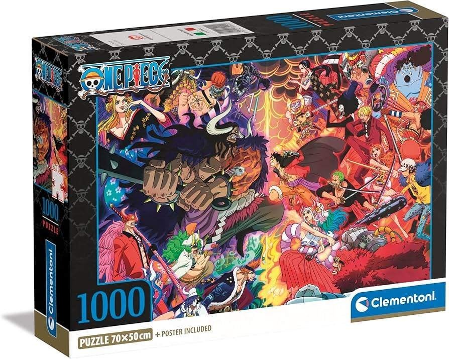 Clementoni: One Piece 1000 stukjes, Ophalen of Verzenden, 500 t/m 1500 stukjes, Nieuw, Legpuzzel