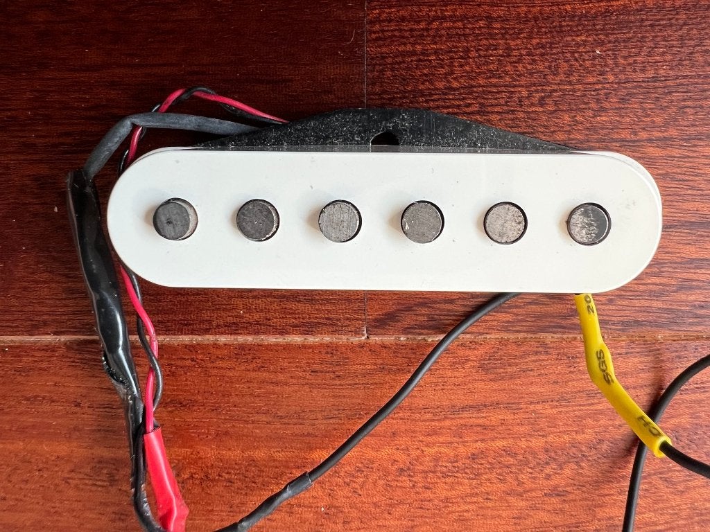 DiMarzio ISCV3 JEM - White, Muziek en Instrumenten, Ophalen of Verzenden, Gebruikt, Elektrische gitaar