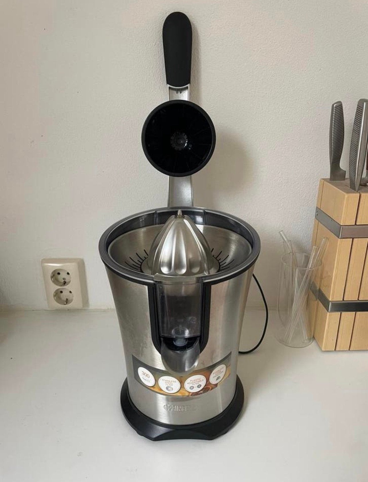 Princess master juicer pro 300 watt, Verzenden, Zo goed als nieuw, Citruspers