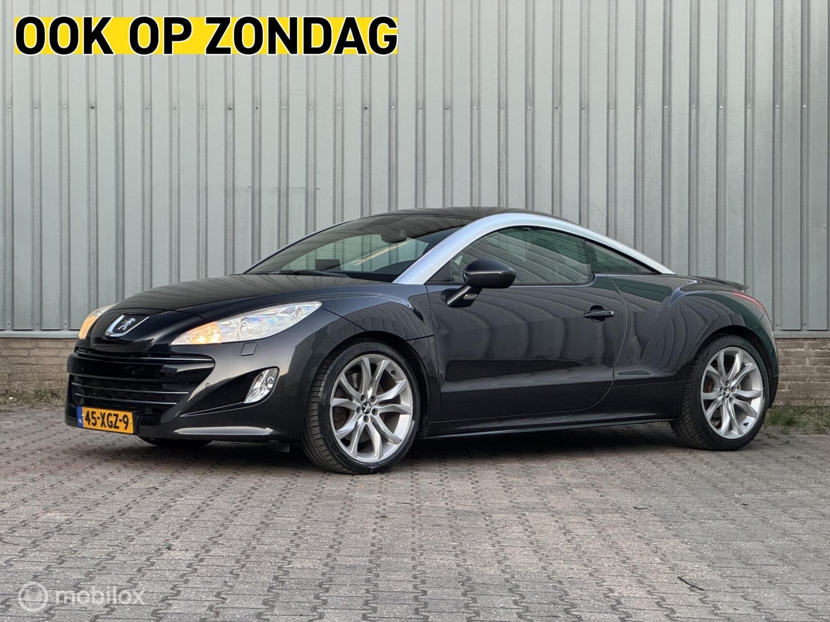 Peugeot RCZ 200 | JBL Hi-Fi | Xenon | Spoiler | Leder, Auto's, Voorwielaandrijving, Zwart, 4 cilinders, Bedrijf
