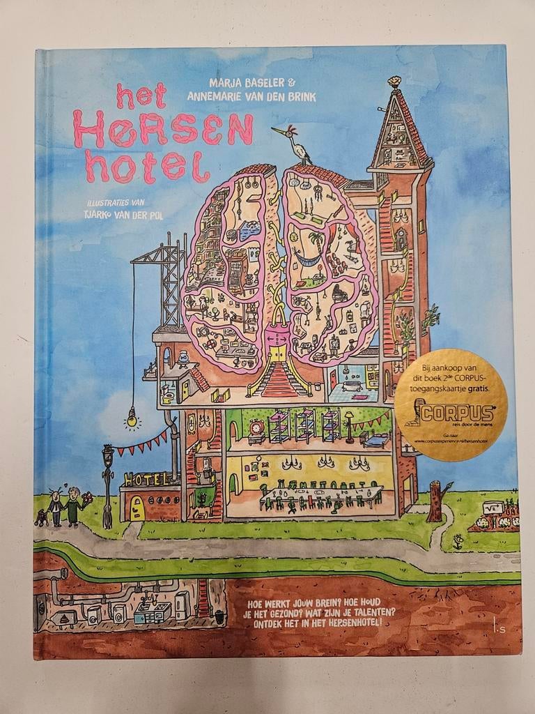 Annemarie van den Brink - Het Hersenhotel, Boeken, Ophalen of Verzenden, Zo goed als nieuw, Annemarie van den Brink; Marja Baseler