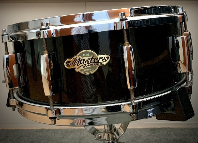 Pearl Masters SST All Maple Shell Snare Drum 14 x 5,5, Ophalen, Zo goed als nieuw, Pearl