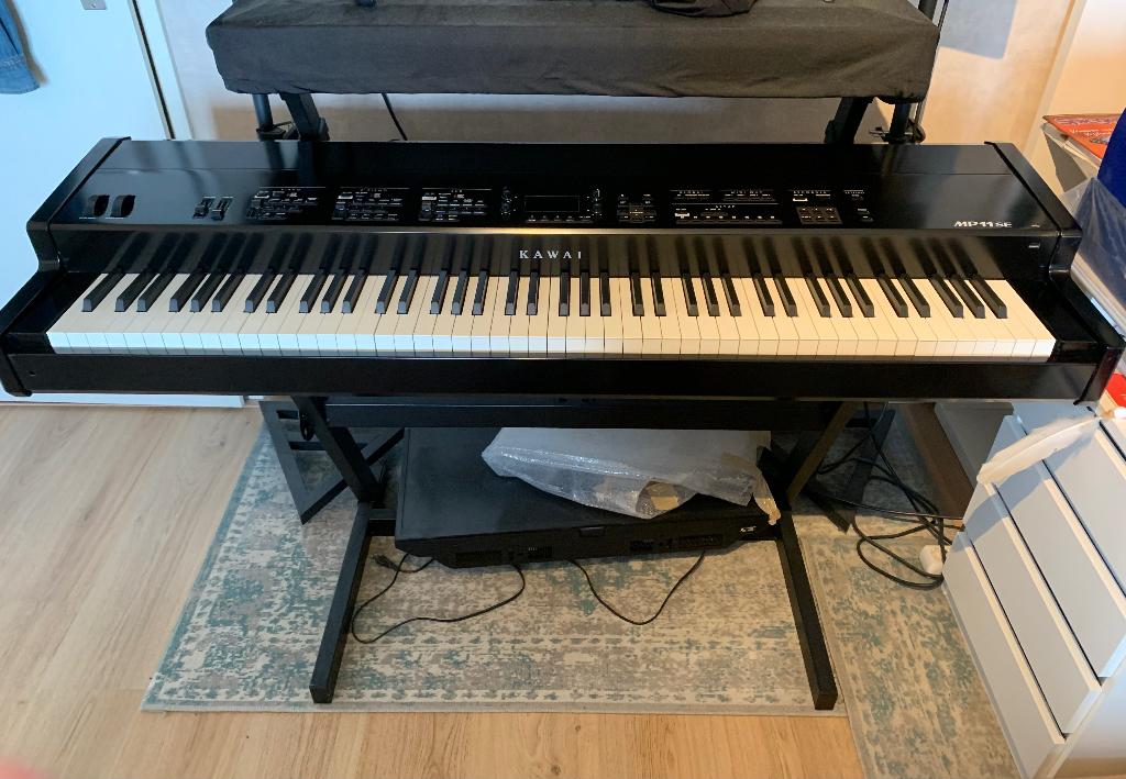 Kawai MP11se, Muziek en Instrumenten, Piano's, Ophalen, Zwart, Digitaal, Zo goed als nieuw