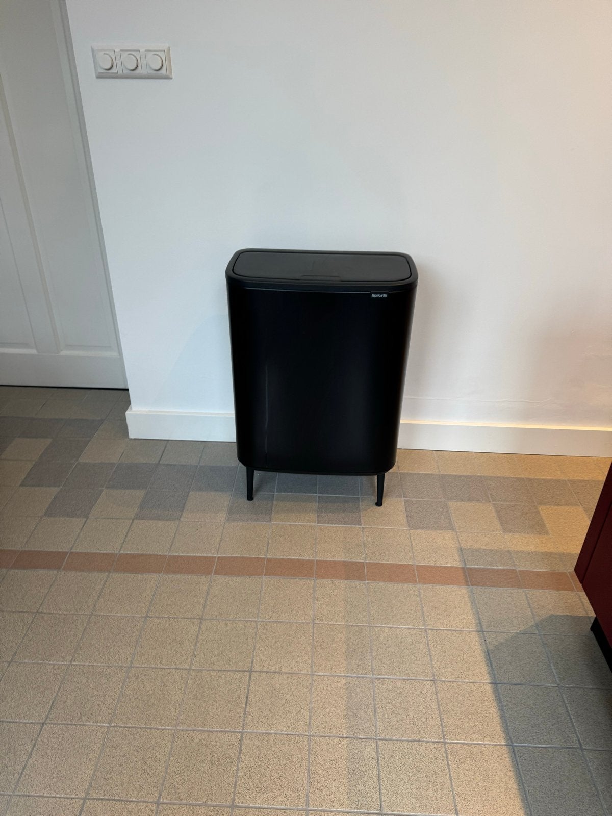 Brabantia Bo Touch Bin High - 2 afvalemmers, Ophalen, Gebruikt, 30 tot 40 liter, 75 – 100