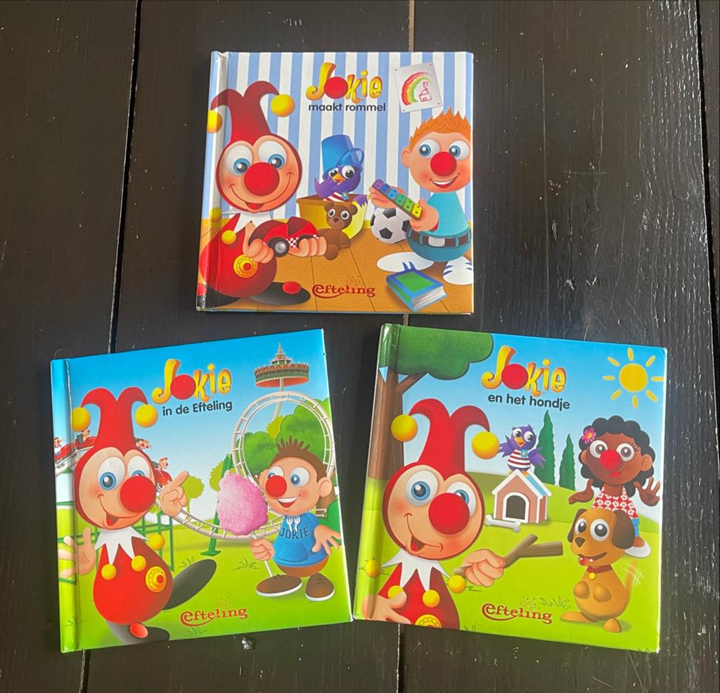 Jokie en Jet Efteling boekjes - Set van 3, Gelezen, Fictie algemeen, Jongen of Meisje, Ophalen of Verzenden