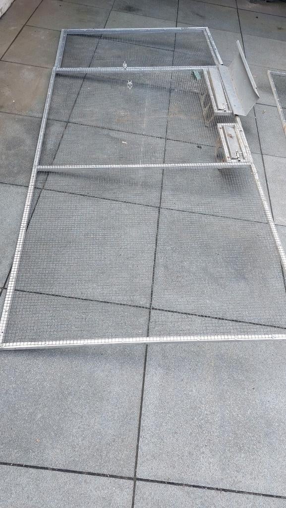 Aluminium delen en kooien, Ophalen, Aluminium, Volière