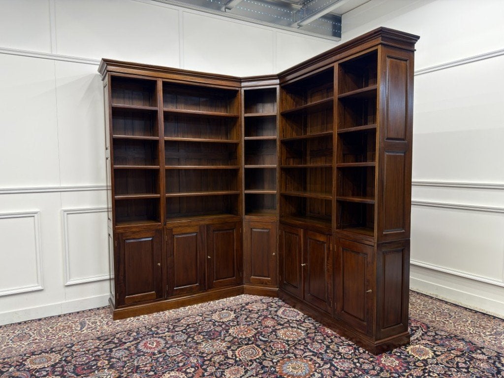 Klassiek Engelse Hoekkast Boekenkast, Ophalen