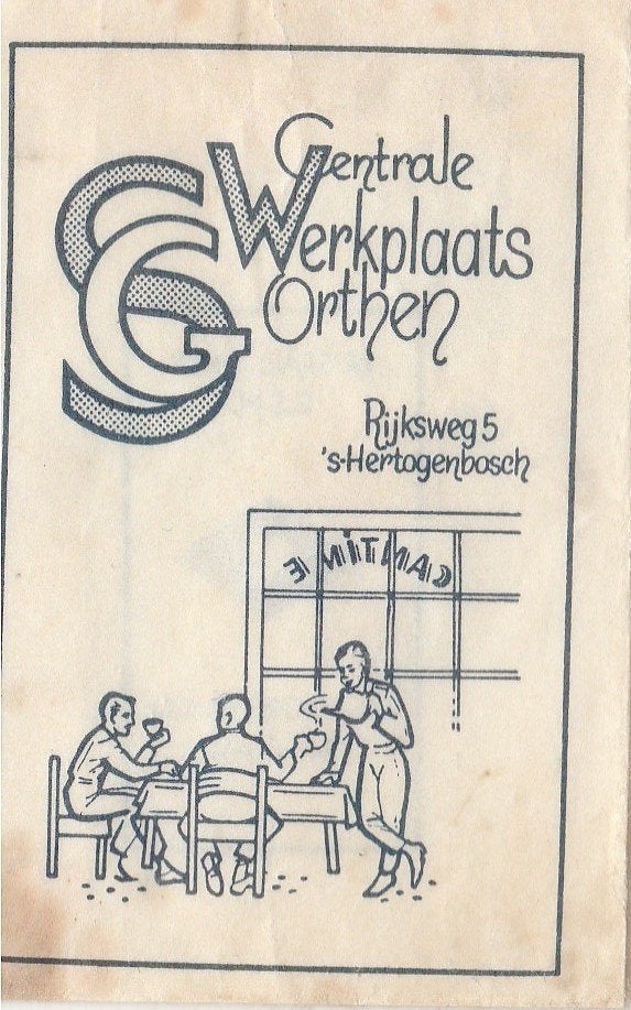 Centrale Werkplaats Orthen SGW Den Bosch -sociale werkplaats, Ophalen of Verzenden