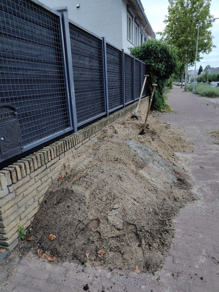Zand gratis op te halen (ca. 2 kuub), Tuin en Terras, Zand, Ophalen, Zo goed als nieuw, Ophoogzand