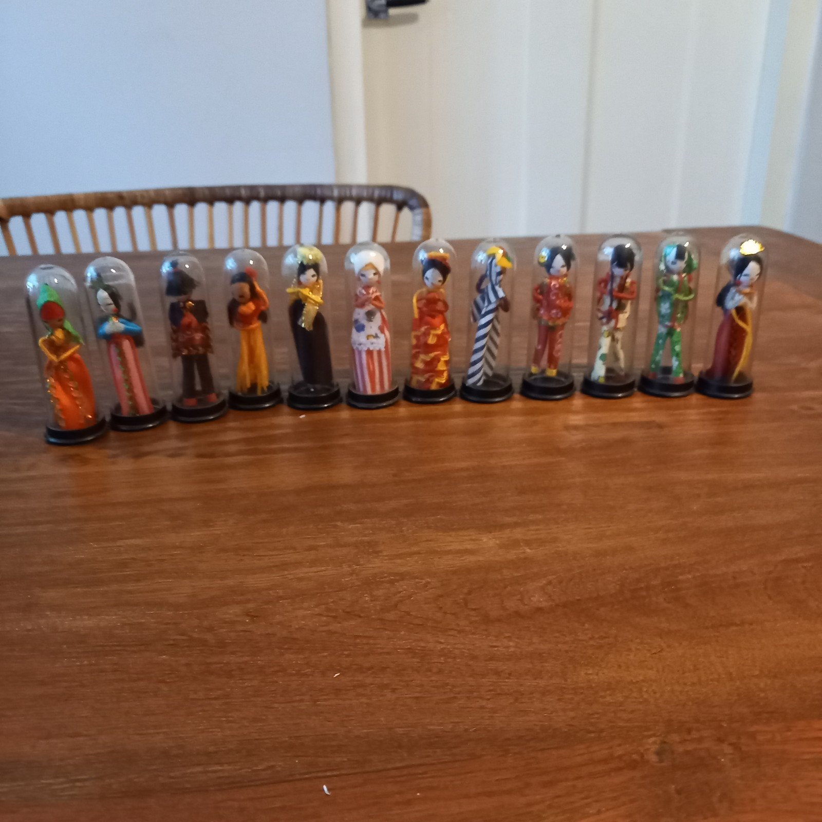 12x Vintage Klederdracht Popjes Chenille/Pijpenrager 1960/70, Ophalen of Verzenden, Zo goed als nieuw