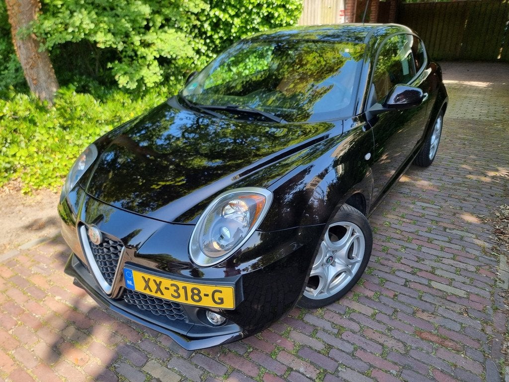 Alfa Romeo MiTo 0.9 TwinAir ECO Super Navi/Leer/Ecc/Pdc, Auto's, Voorwielaandrijving, Gebruikt, Euro 6, Handgeschakeld