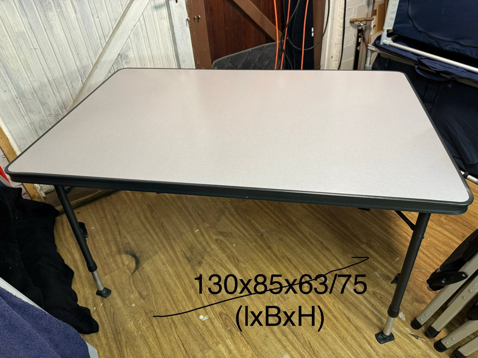 Crespo campingtafel AP/273 130x85, Ophalen, Zo goed als nieuw, Campingtafel
