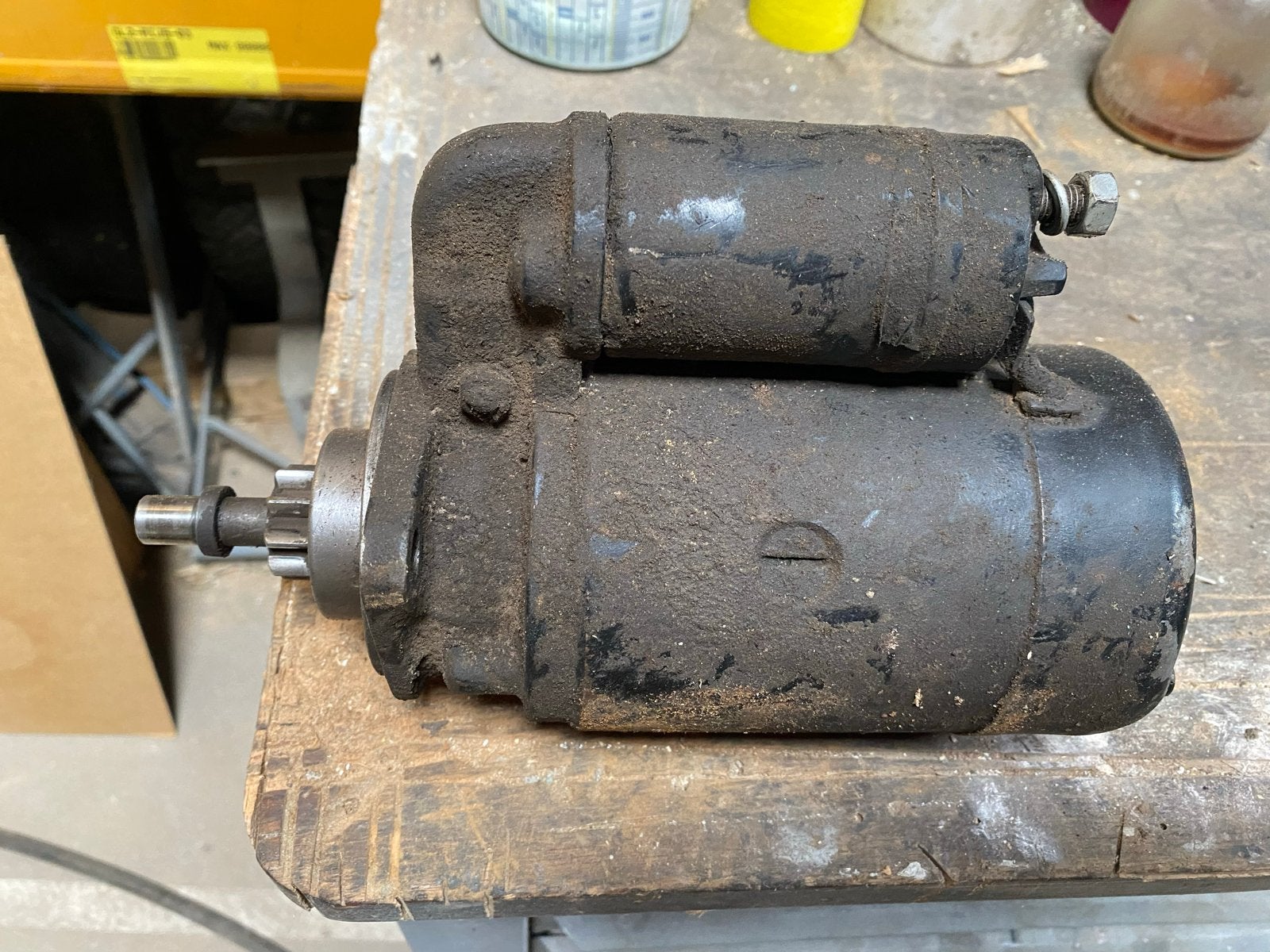 6V Startmotor VW Kever / Porsche 356C, Ophalen of Verzenden, Gebruikt, Volkswagen