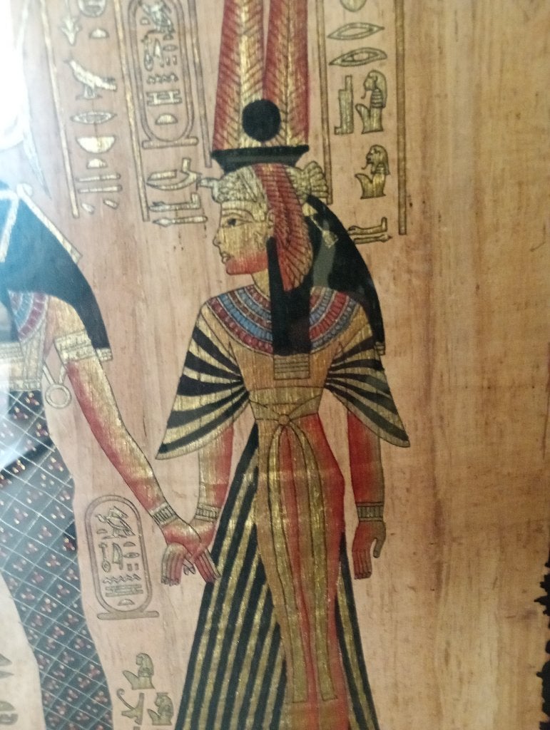 Papyrus Egypte, Antiek en Kunst, Ophalen of Verzenden