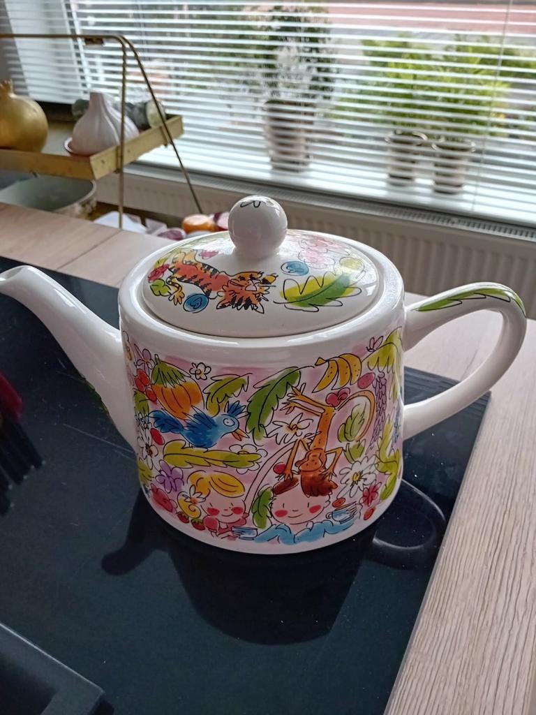 Blond theepot jungleserie, Blond Amsterdam, Overige typen, Ophalen of Verzenden, Zo goed als nieuw