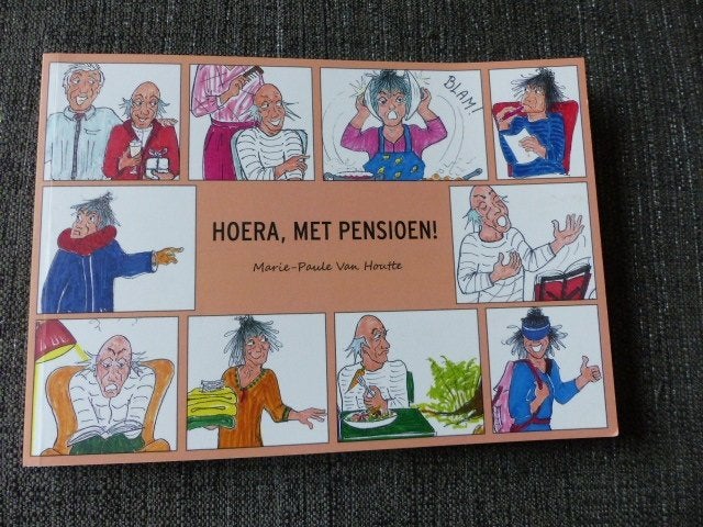 Hoera met pensioen! Werkboek pensioenganger tips ouderen, Ophalen of Verzenden, Zo goed als nieuw