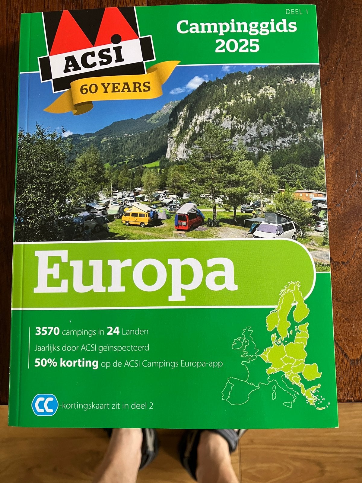 ASCI campinggids, Ophalen, Zo goed als nieuw