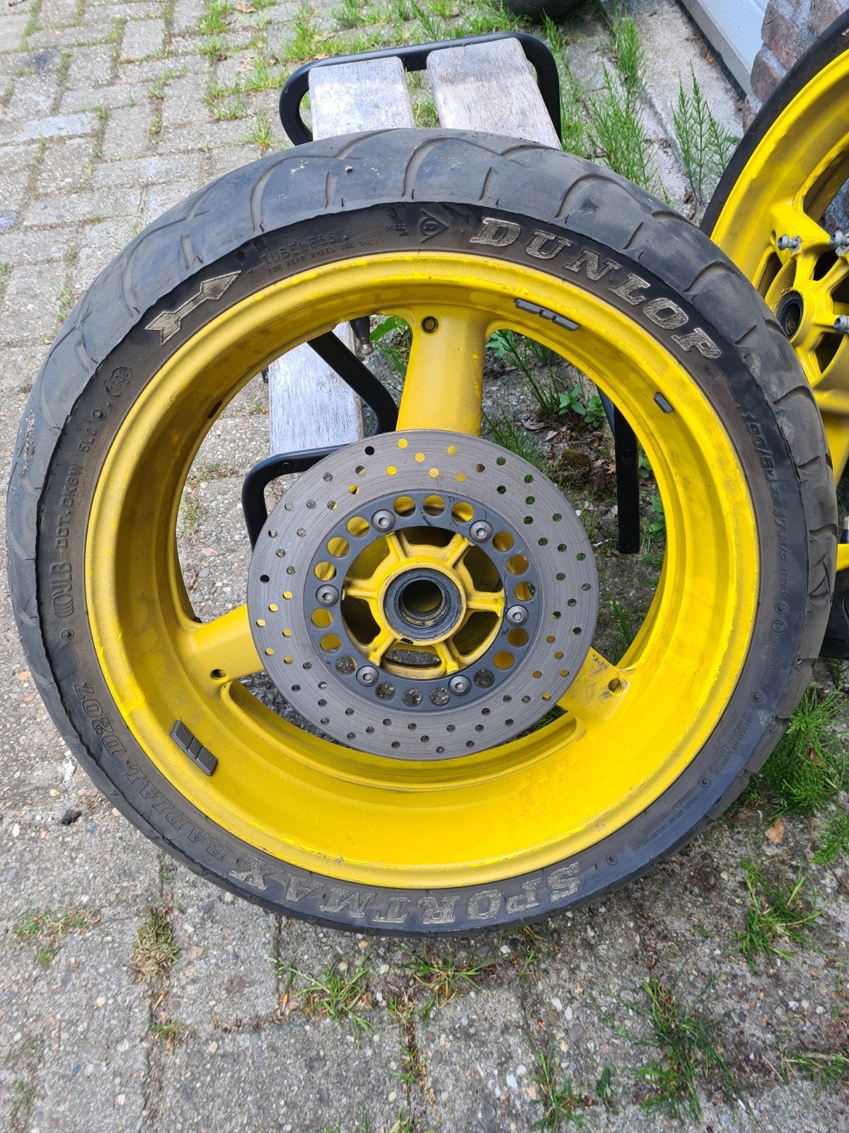 Yamaha velgen met banden, Motoren, Ophalen, Gebruikt
