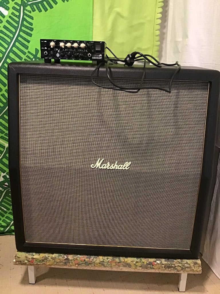 Marshall box, 4 speakers, zgan, Vloerstaande luidspreker, Zo goed als nieuw, Ophalen, 150 watt of meer