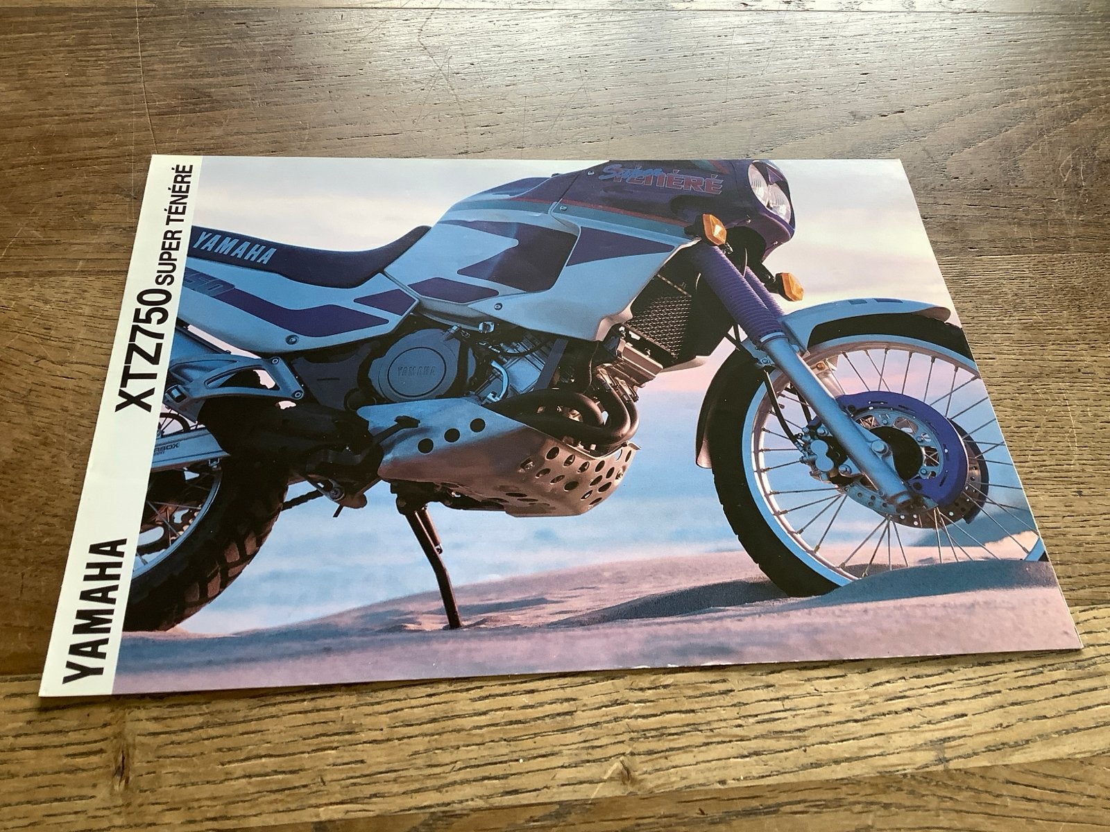 Yamaha XTZ750 Super Ténéré brochure.   (B), Motoren, Verzenden