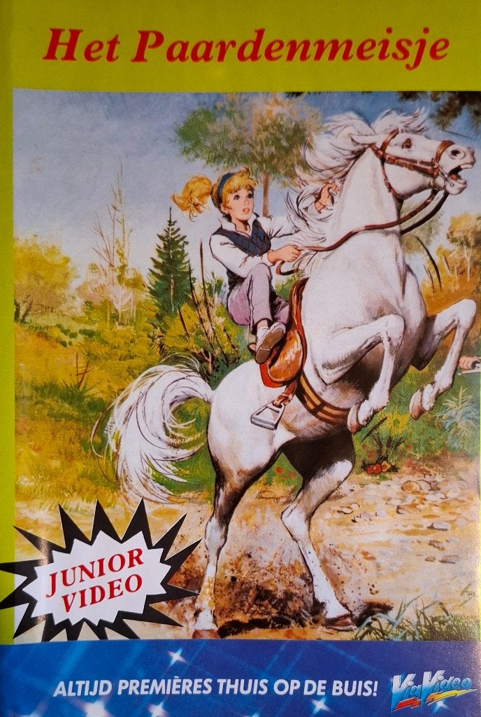 het Paardenmeisje - VHS - Via Video, Alle leeftijden, Ophalen of Verzenden, Zo goed als nieuw, Overige genres