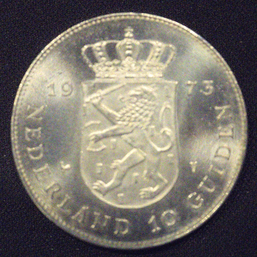 Zilveren Tientje 1973 – Koningin Juliana, Ophalen of Verzenden, Koningin Juliana, 10 gulden, Zilver
