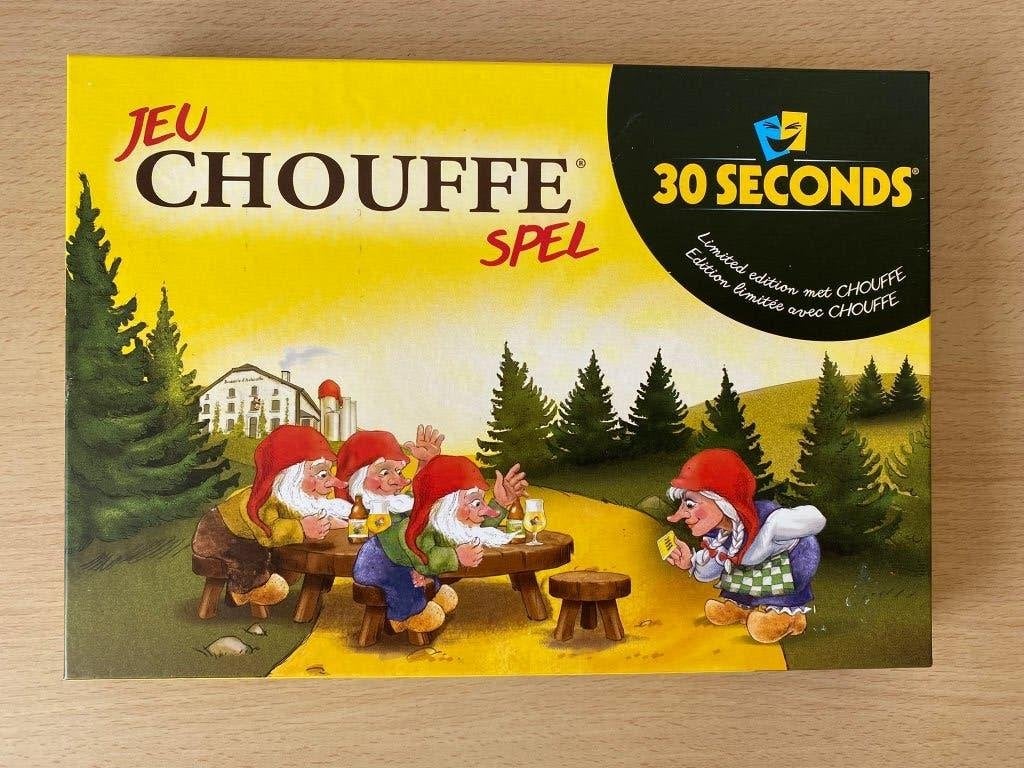 (Nieuw) La chouffe 30 seconds bordspel, Hobby en Vrije tijd, Gezelschapsspellen | Bordspellen, Zo goed als nieuw, Een of twee spelers