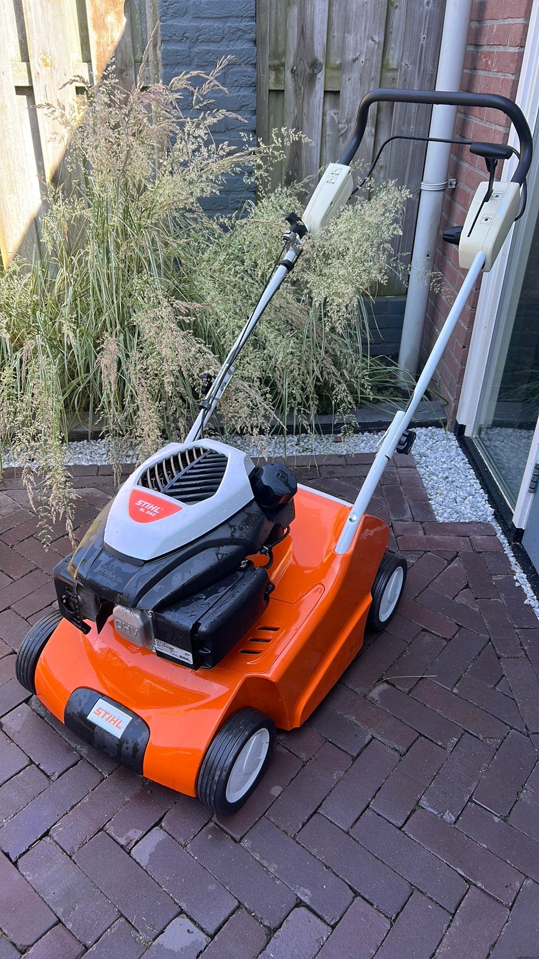 Stihl rl540 verticuteermachine verticuteer, Ophalen, Zo goed als nieuw