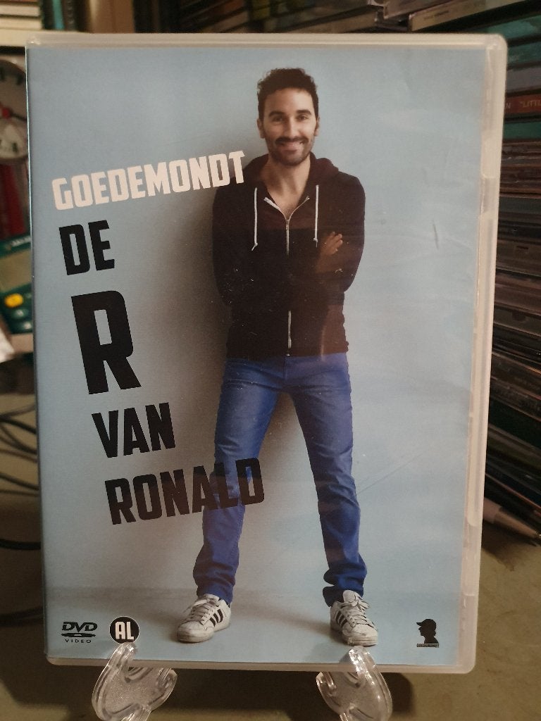 Ronald Goedemondt. De R van Ronald DVD, Alle leeftijden, Ophalen, Zo goed als nieuw, Stand-up of Theatershow