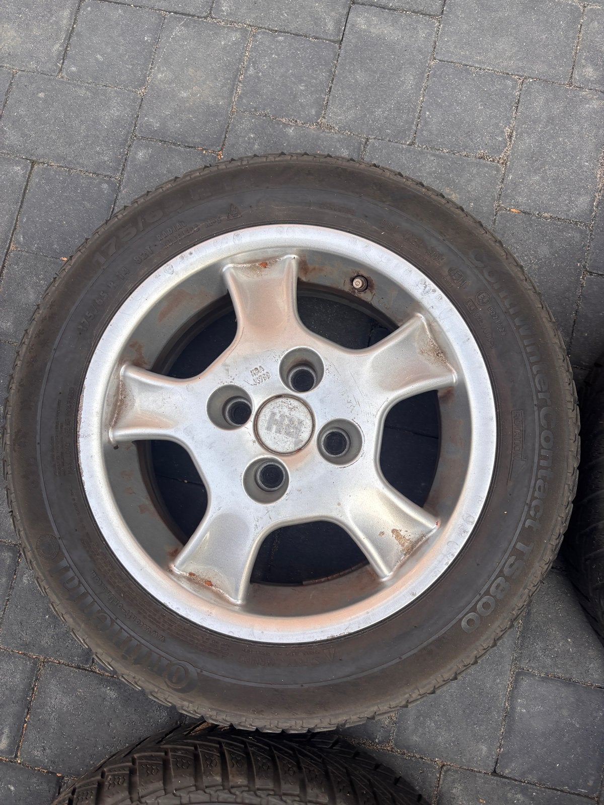 14 inch aluminium velgen, Ophalen, 14 inch, Gebruikt, 175 mm