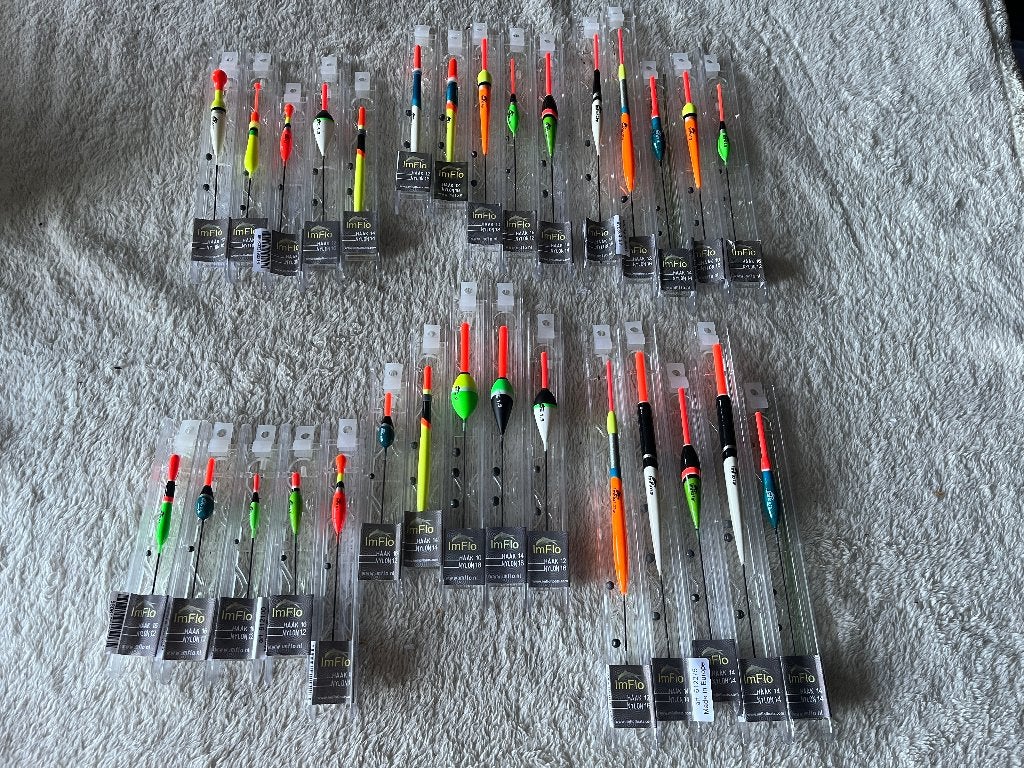 adv 910 /  NIEUW mixset 30 dobbertuigjes IMFLO, Ophalen of Verzenden, Nieuw, Dobber of Lood