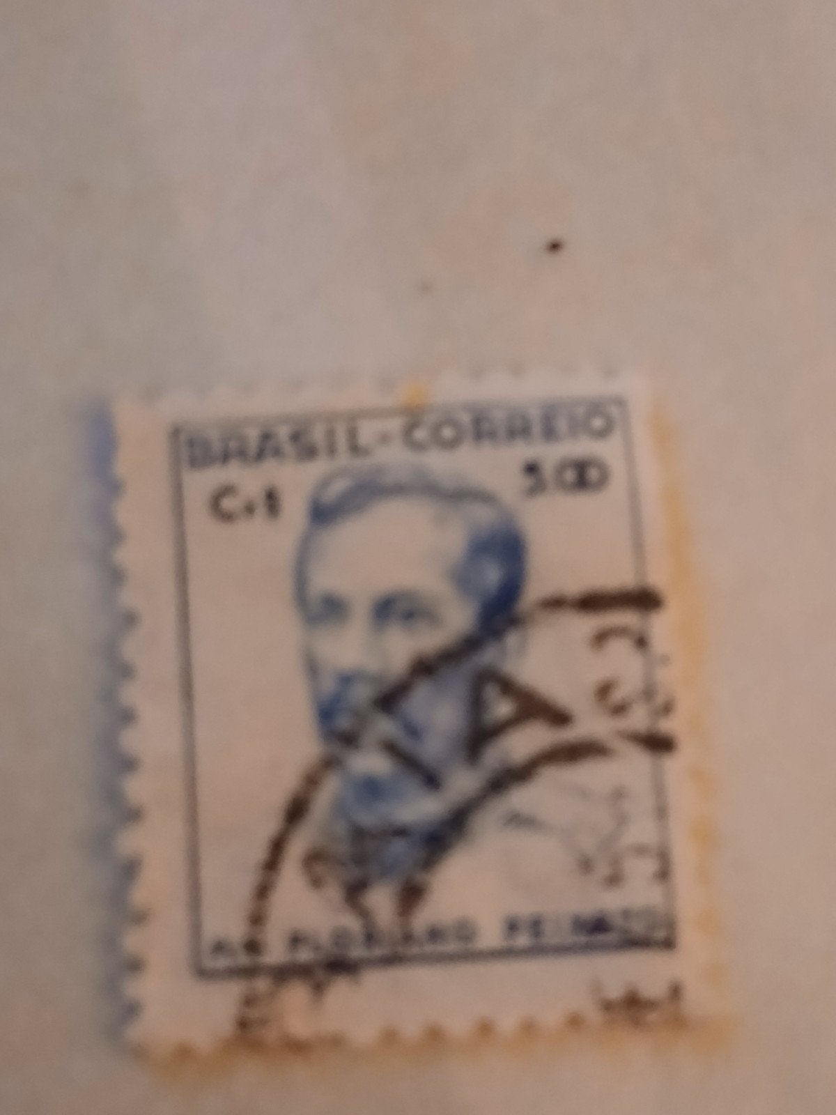 Zeldzame Braziliaanse postzegel - Floriano Peixoto, Ophalen of Verzenden